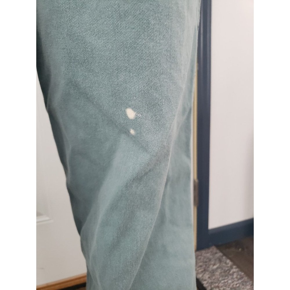 Vintage 80s Bugle Boy Green Work Pants - Picture 4 of 6